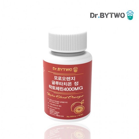 닥터이투 - 닥터바이투 모로오렌지 글루타치온 락토페린4000MG 60정 2개월분, 3통(180정), 3개