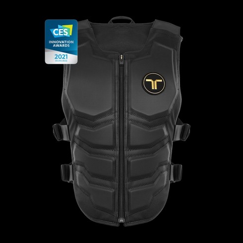 비햅틱스 택트슈트 웨어러블 조끼 Tactsuit X40, 조끼 + Tactosy for Feet (Pair)