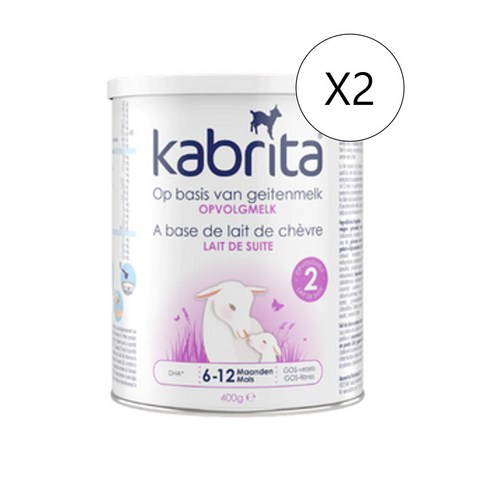 카브리타 산양분유 2단계 6-12개월 800g x2, 2개