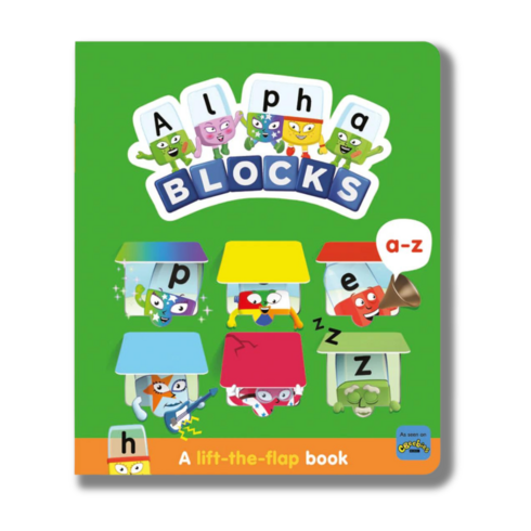 알파블록 - 알파블럭스 a-z 플립북 Alpha Blocks a-z A-lift-the-flap book 어린이 영어 원서