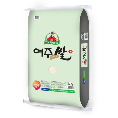 2023 햅쌀 대왕님표 여주쌀 20kg 진상미 - 대왕님표 여주쌀, 1개, 20kg