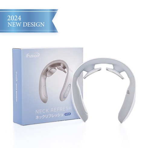 2024 신제품 일본브랜드 (정품) iFusion 저주파 온열 초경량 휴대용 목마사지기