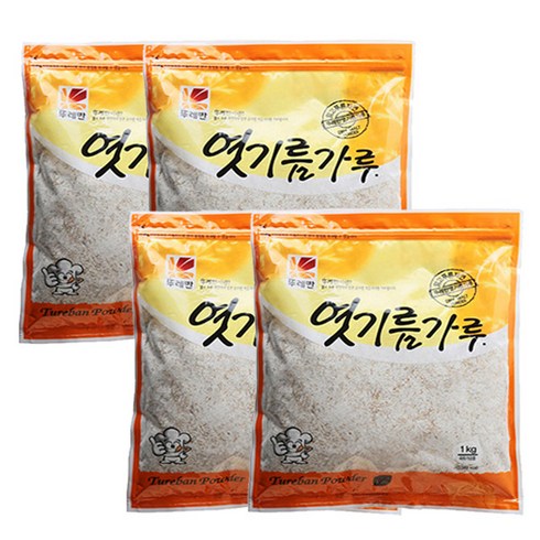 뚜레반 엿기름가루, 1kg, 4개