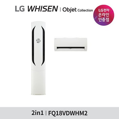 LG 휘센 오브제 위너 FQ18VDWHM2 18+6형 2in1, 단품