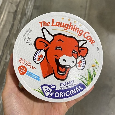 더래핑카우 플레인 포션치즈 16g x 24개입, 일반포장 동절기만, 3개, 384g