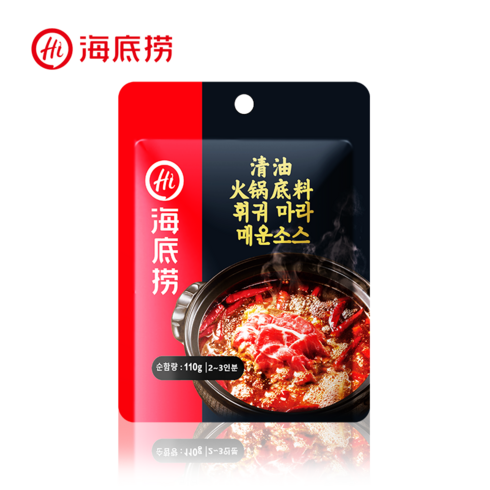 하이디라오 마라훠궈 소스, 110g, 5개