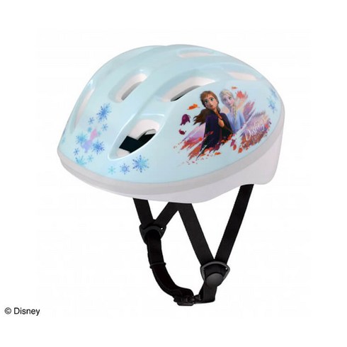 디즈니 자전거 헬멧 S 겨울 왕국 인라인 스케이트 안전모 귀여운 예쁜 캐릭터 하늘색 블루 어린이
