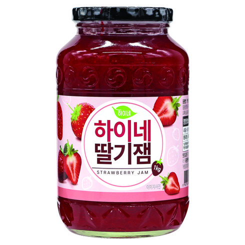 하이네딸기잼 - 하이네 딸기잼 1kg, 1개