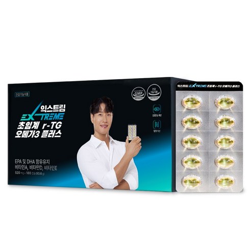 익스트림 초임계 알티지 오메가3 플러스 600mg X 60캡슐, 60정, 3개