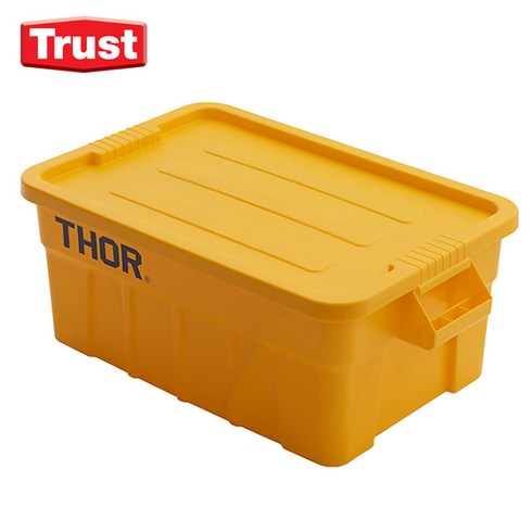 트러스트 THOR 다용도 토트 박스 53L + 덮개, YELLOW, 1세트