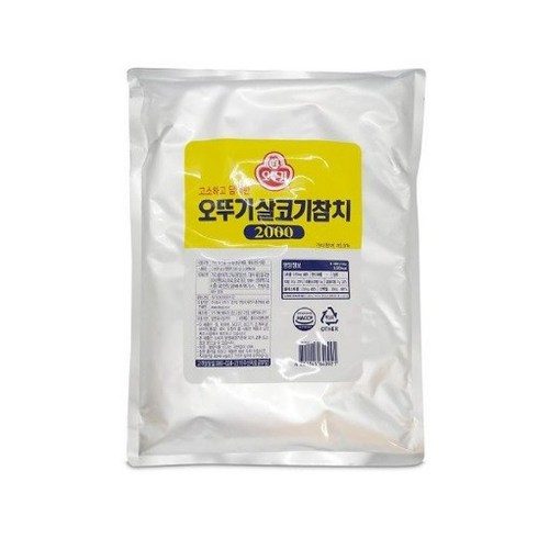 참치업소용 - 오뚜기 살코기 참치(V) 2KG, 1개