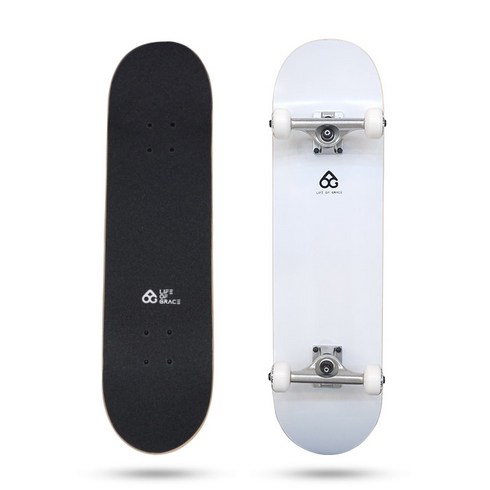 로그스케이트보드 - Log CC08 Infinity White 7.75"Skateboard Complete (로그 인피니티 스케이트보드 컴플릿)