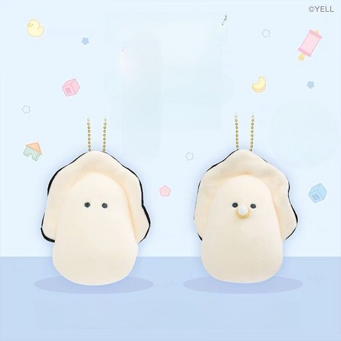 굿즈컴바인 스토어 모찌모찌 아기굴 엄마굴 인형 애착인형 여자친구 선물, 아기굴+성인굴 세트(12 cm)