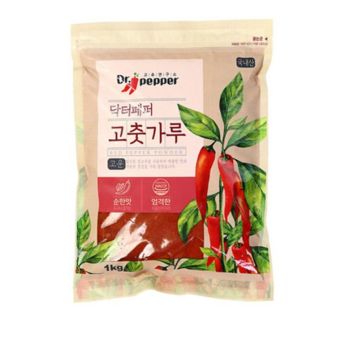 닥터페퍼 고운 고춧가루, 1kg, 1개