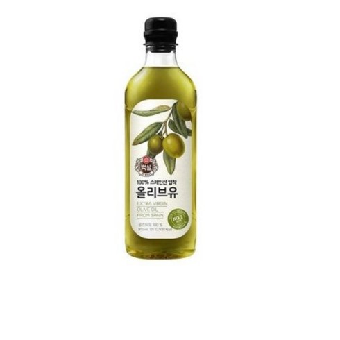 백설 올리브유, 900ml, 1개