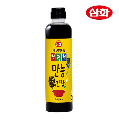 삼화식품 삼화 양조 척척척 만능간장 900ml 1개