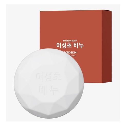 천연 어성초 비누 100g X 4 개, 400g, 1box