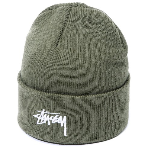 2023년 가성비 최고 스투시비니 - 스투시 STUSSY 1321020 올리브 스톡 커프 비니, Olive, 단일사이즈
