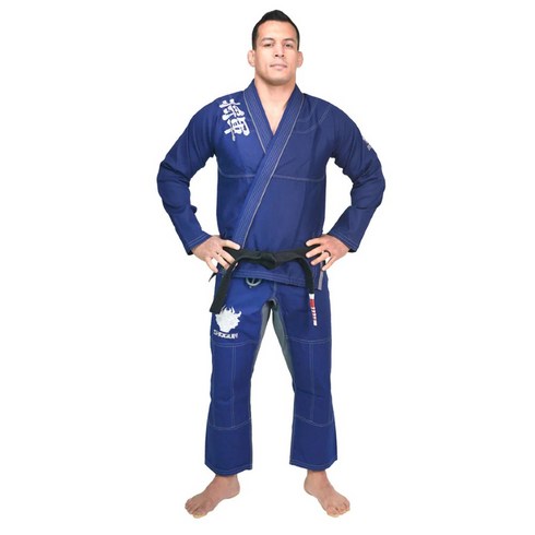 쇼군 'KANJI' 울트라 라이트 블루 앤 실버 - IBJJF 승인 BJJ GI