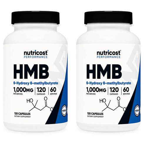 hmb-1000 - 뉴트리코스트 HMB 1000mg, 2개, 120정