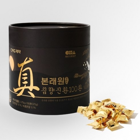 CMG제약 본래원 침향진환 선물세트 3.75g x 100환, 1개