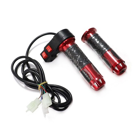 2023년 가성비 최고 전기세발자전거 - 24V/36V/48V/64V/72V/96V 전기 자전거 스로틀(3개 속도 컨트롤러 포함) 및 Ebike/스쿠터/세발자전거 부품용 정방향 역방향, 은