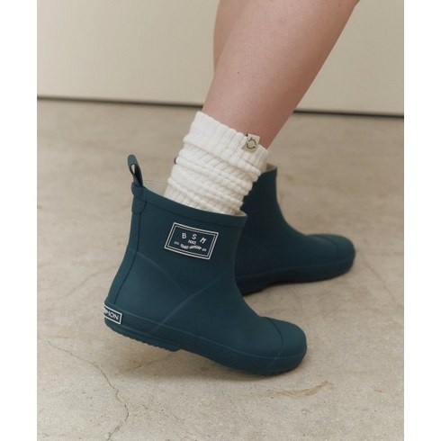 24SS 벤시몽 여성 레인부츠 LOW - 벤시몽 RAIN BOOTS LOW - FOREST GREEN