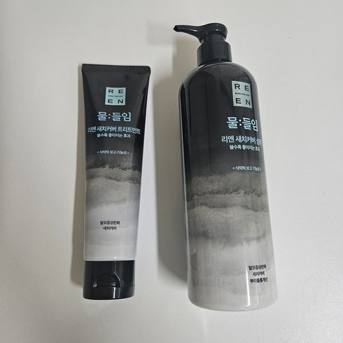 리엔물들임샴푸 - 리엔 [자연갈색] 물들임 새치커버 샴푸 450ml+새치커버 트리트먼트150ml, 1세트