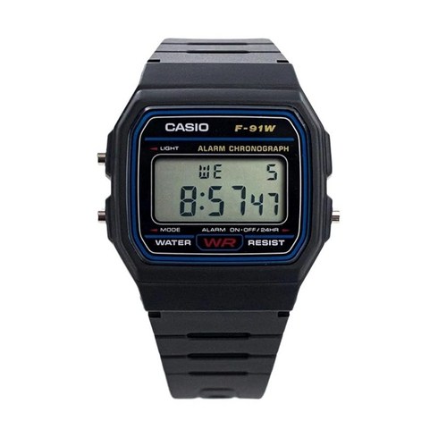 f91w - Casio - F-91W - Black