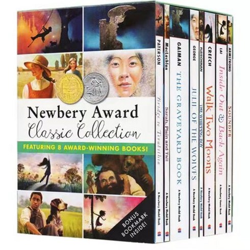 뉴베리원서 - 영어원서 뉴베리 수상작 8권세트 음원일부 Newbery Award