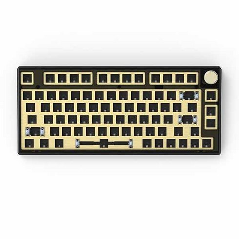 2023년 가성비 최고 nj80 - Keydous NJ80-AP 유무선 기계식 키보드 베어본