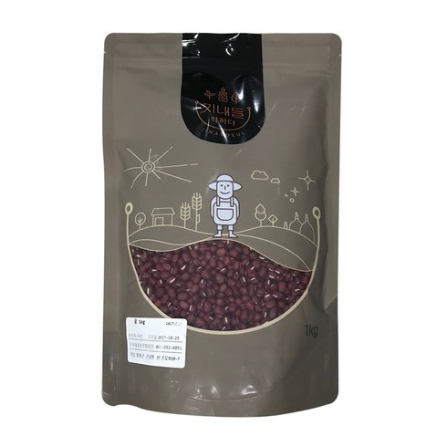 지내들 국산 팥 1kg 23년산, 1개