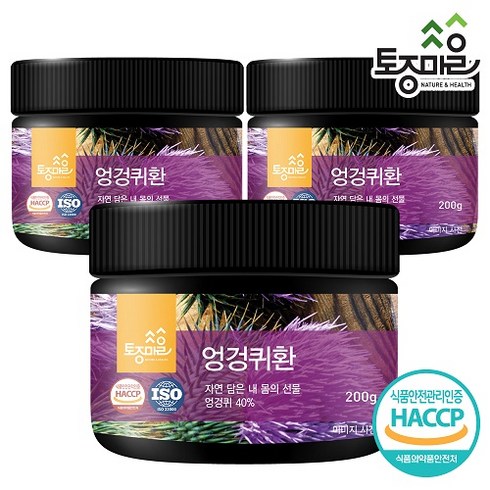 (주)토종마을 HACCP 국산 엉겅퀴환 200g, 3개