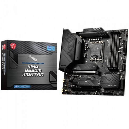 2023년 가성비 최고 MSI MAG B660M 박격포 DDR4 - MSI MAG B660M 박격포 DDR5