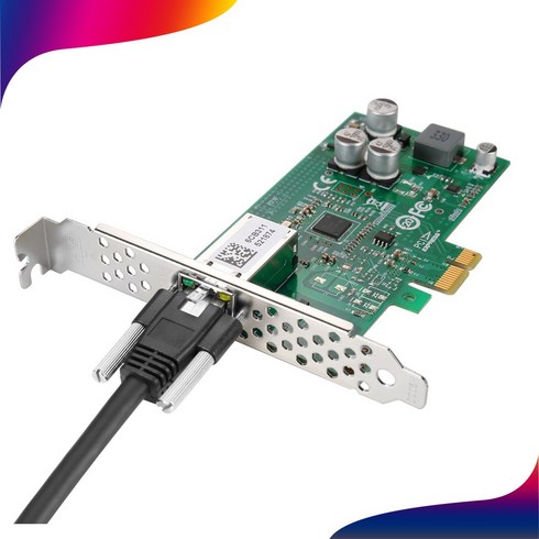 이지넷유비쿼터스 NEXT POE3201EX 산업용 POE PCI-E 1포트 기가랜카드 최대 30W지원