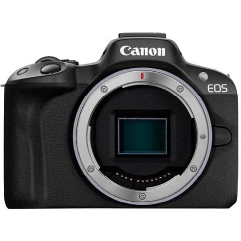 Canon 미러리스 카메라 블랙 EOSR50BK