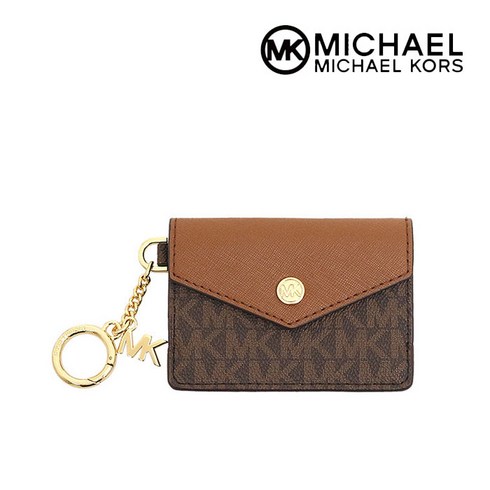 마이클코어스카드지갑 - MICHAEL KORS 카드지갑 35F0GW9D1B BROWN