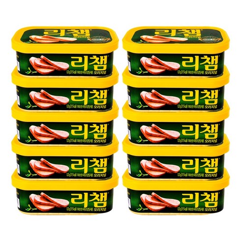 햄 - 리챔 오리지널 햄통조림, 120g, 10개