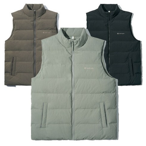 2023년 가성비 최고 스노우피크조끼 - 스노우피크 인기제품스노우피크 패딩조끼 덕다운 스탠드넥 다운베스트 남성 S22WMRDV63