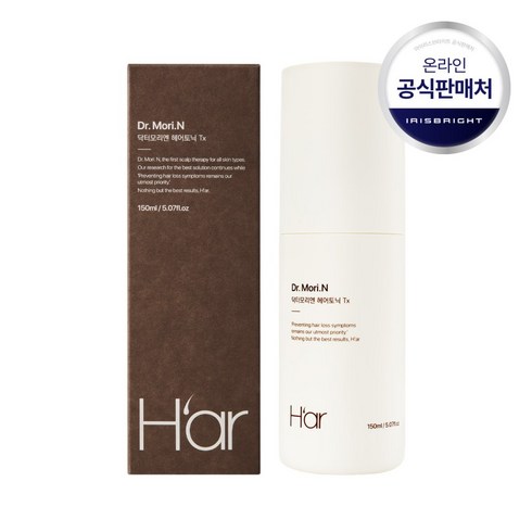 하아르닥터모리엔 - 닥터모리엔 탈모토닉 티엑스, 150ml, 1개