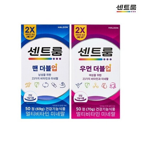 센트룸포맨.더블업50g - [AK PLAZA] [센트룸] 맨 더블업 + 우먼 더블업 세트, 옵션선택