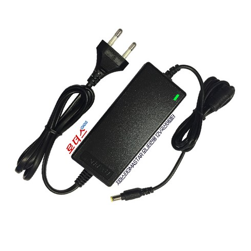 지마스타JE242L6711 IPS 전문가용 광시야각 JG270LHF165 REAL165Hz 27형 플랫 게이밍 모니터용 12V 3.5A/3A 국산어댑터 (파워코드포함), 1개