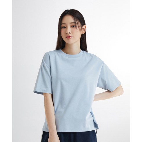 스파오 SPAO [COOL코튼] 오버핏 반팔티셔츠_SPRWE25G05 SPRWE25G05 396898