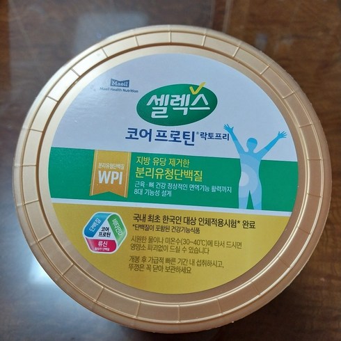 셀렉스 코어 프로틴 락토프리, 304g, 3개