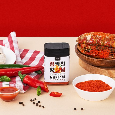 짐키친 짐념 시즈닝 크레이지 핫 [ 70g], 1개, 70g