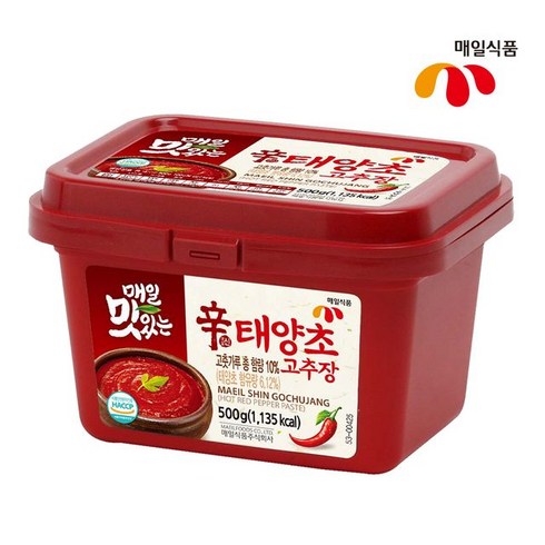 기타브랜드 [매일식품] 고추장 500g x 3개, 단일옵션