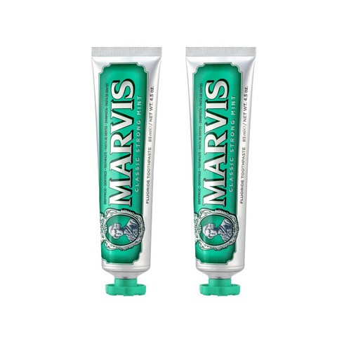 마비스 - [마비스 코리아] 마비스 클래식스트롱민트향 치약 85ml 2입 번들, 170ml, 1세트