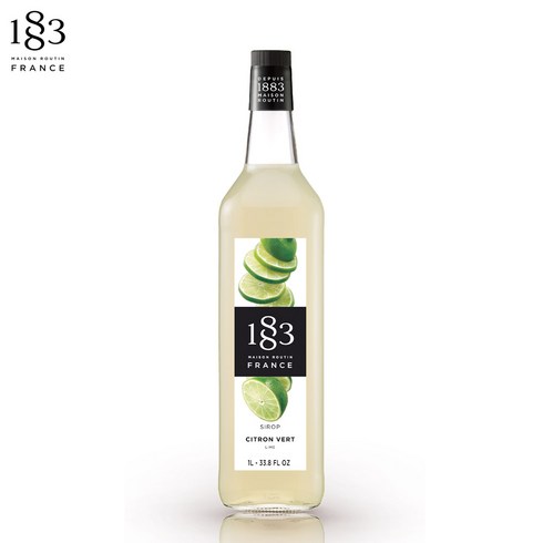 qs)1883 라임 시럽 1000ml, 1L, 1개