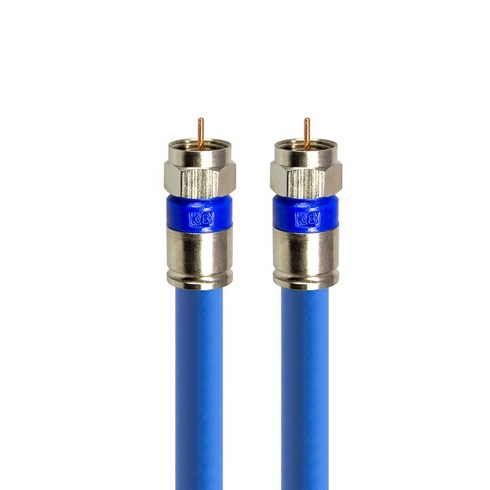 HDTOP 국산 RF TO RF 안테나 5C 블루 동축 수제작 케이블 20M, HT-ZBRR200
