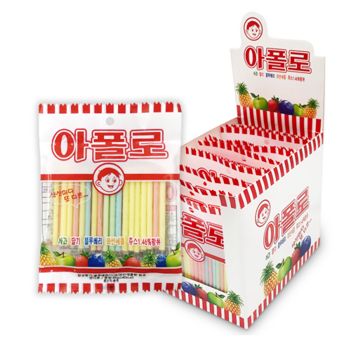 추억의 아폴로 36g 대용량, 720g, 1개